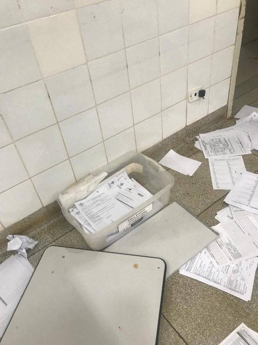 Homem que fez 'quebra-quebra' na UPA deixou mulher ferida ao sair do local