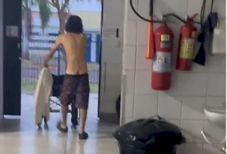Homem que fez 'quebra-quebra' na UPA deixou mulher ferida ao sair do local