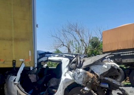 Acidente envolvendo quatro veículos,   deixa uma vítima fatal na BR -163