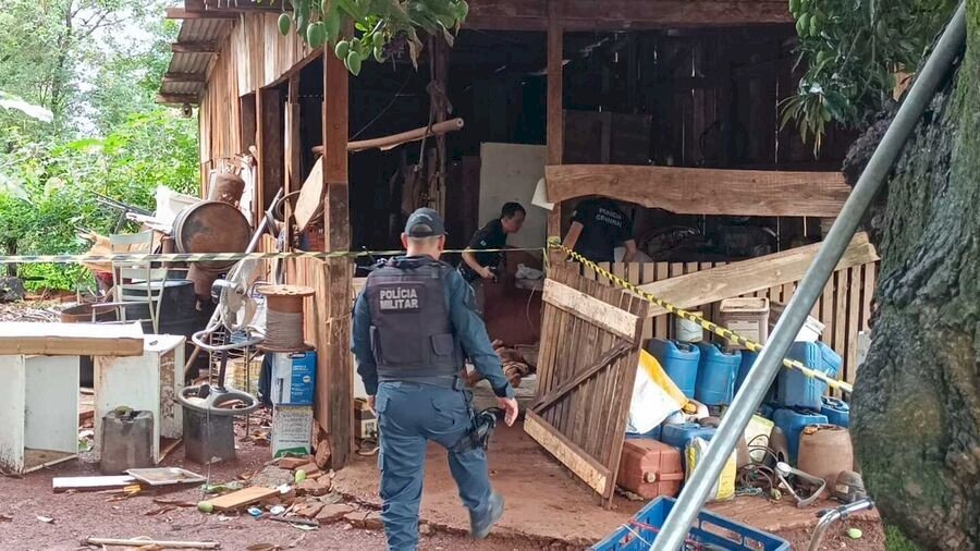 Idoso é preso e confessa ter assassinado homem em barraco de chácara