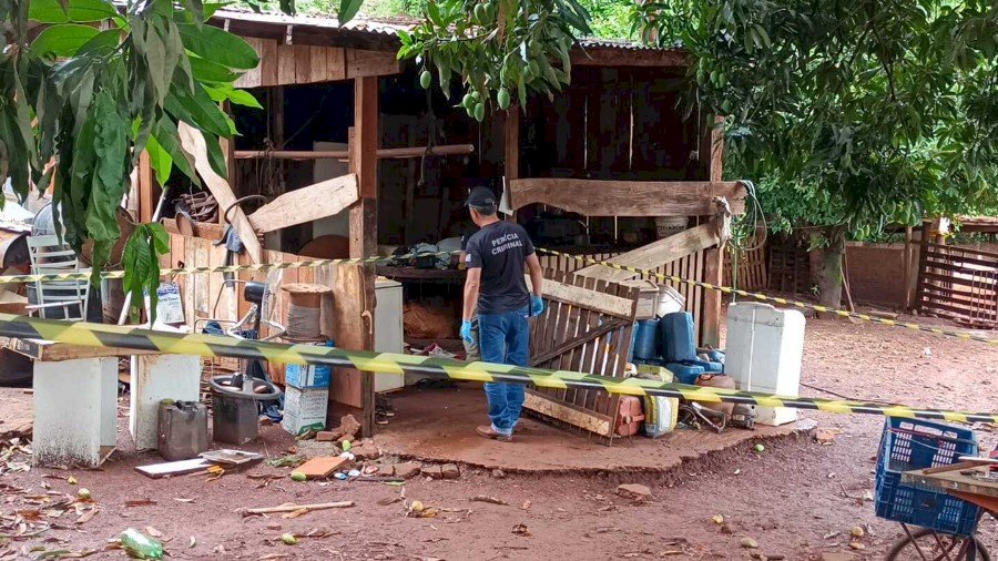 Idoso é preso e confessa ter assassinado homem em barraco de chácara