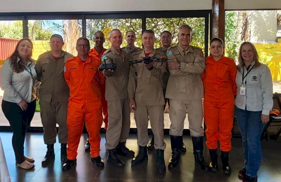 Ivinhema - Bombeiros Militar recebe doação de um drone da Adecogro