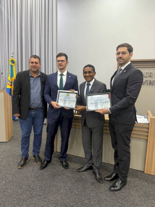 Câmara Municipal entrega Títulos de Cidadão Honorário de Ivinhema e moções de aplausos e reconhecimento