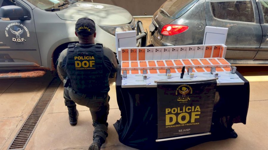 DOF e PMR intensificam apreensões; produtos ilegais configuram crimes de contrabando e descaminho