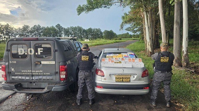 DOF e PMR intensificam apreensões; produtos ilegais configuram crimes de contrabando e descaminho