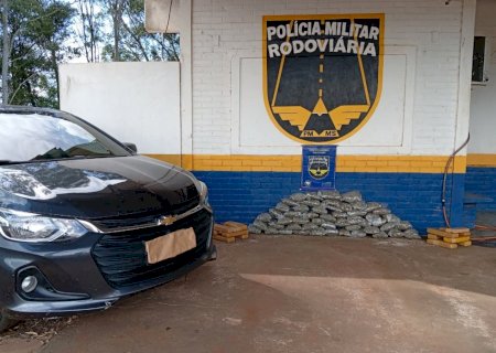 Polícia Militar Rodoviária apreendeu mais de 38 quilos de drogas durante abordagem na MS - 164
