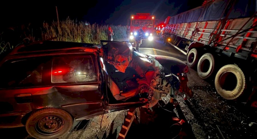 Grave acidente na MS-276, entre Batayporã e Anaurilândia, deixa homem ferido