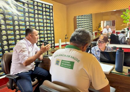 Entrevista na rádio Tropical FM destaca situação da dengue em Angélica
