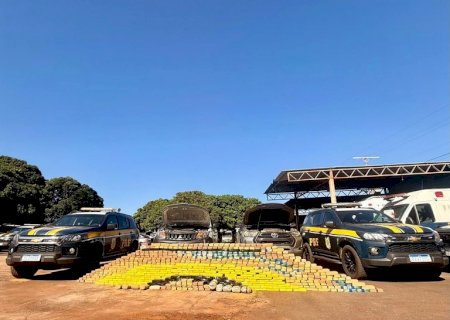 PRF apreende 591 Kg de cocaína na BR - 060