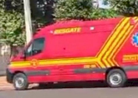 Ivinhema -Mulher fica ferida após atropelamento na Avenida Uruguai