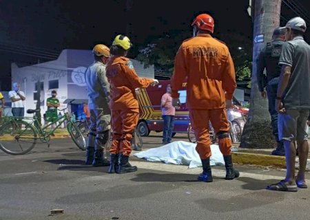 Condutor de Fiat Uno atropela e mata ciclista na região central de Batayporã