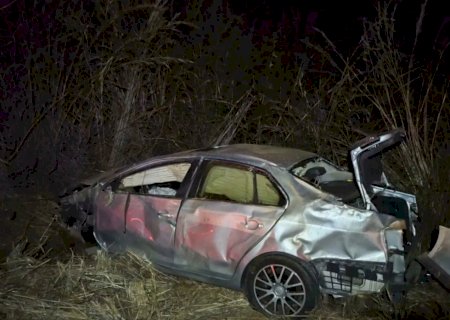 Motorista morre ao ser arremessado de veículo na MS - 316, ele perdeu filha para câncer há cerca de um mês