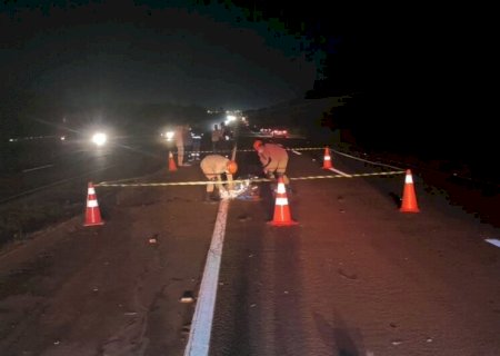 Homem de 64 anos de idade morre após ser atropelado por veículo na MS-379