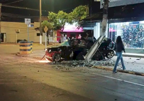 Grave acidente na madrugada mata jovem de 23 anos em Amambai