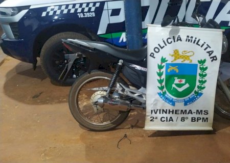 Ivinhema: motociclista fica gravemente ferido em acidente no bairro Itapoã