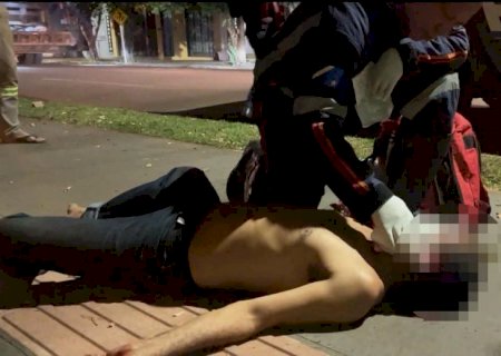 Homem é brutalmente agredido a pauladas na cabeça e fica gravemente ferido em Três Lagoas