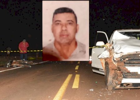 Acidente envolvendo uma moto e um carro na BR-376 deixa uma vítima fatal,em Vicentina