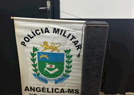 Angélica: Homem é detido e encaminhado para a delegacia por, perturbação de sossego e desobediência e resistência